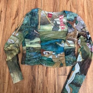 Limited edition-Disney Bambi Thumper Forest Top
